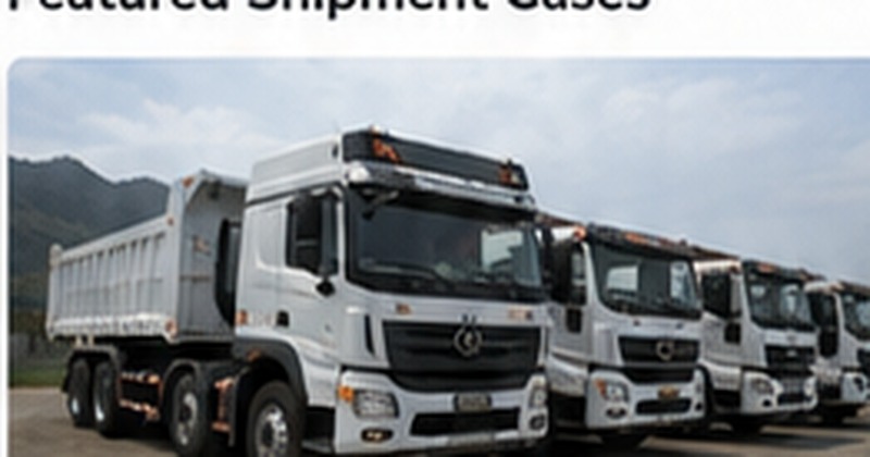 Dump Trucks to Ghana