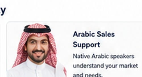 Arabic Sales Support